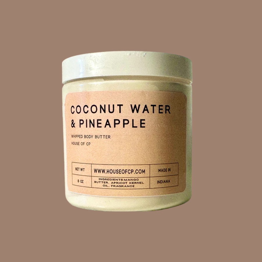 Coconut Water & Pineapple Whipped Body Butter - HOUSE OF CP