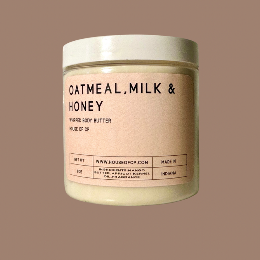 Oatmeal, Milk & Honey Whipped Body Butter - HOUSE OF CP