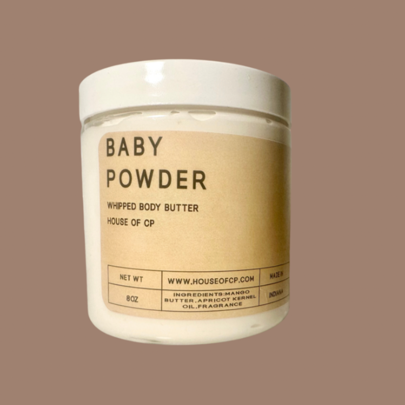 Baby Powder Whipped Body Butter - HOUSE OF CP