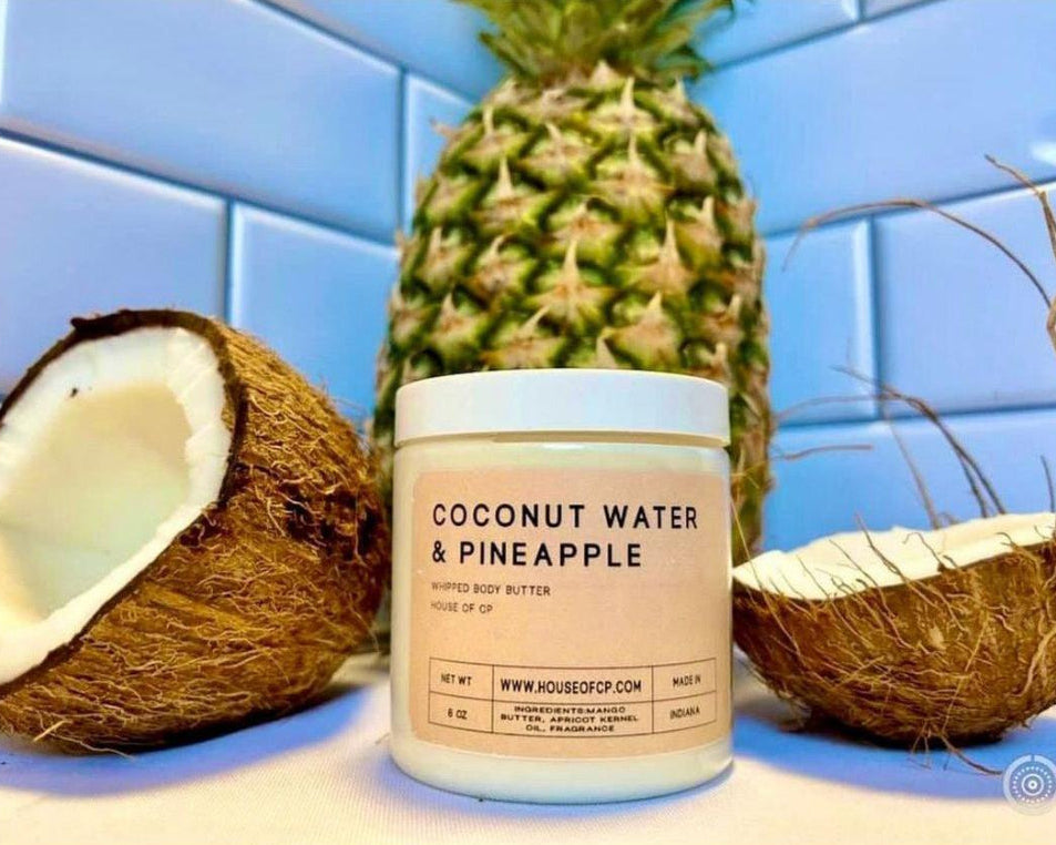 Coconut Water & Pineapple Whipped Body Butter - HOUSE OF CP