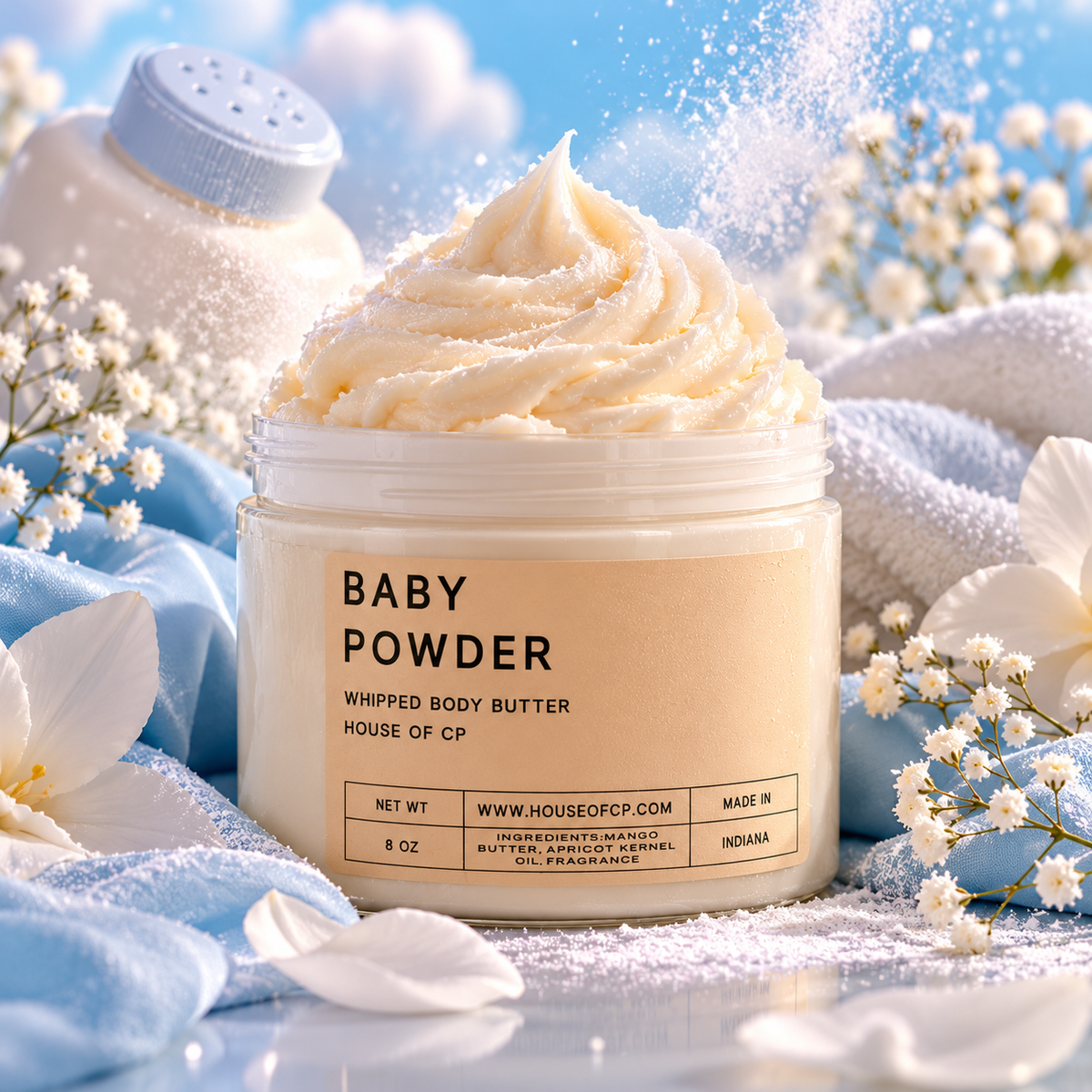 Baby Powder Whipped Body Butter