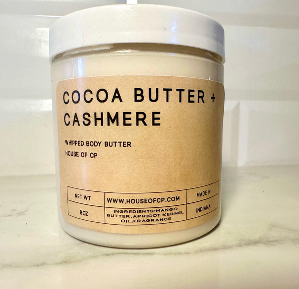Cocoa Butter Cashmere Whipped Body Butter - HOUSE OF CP
