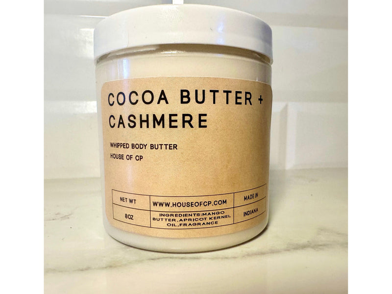 Cocoa Butter Cashmere Whipped Body Butter - HOUSE OF CP
