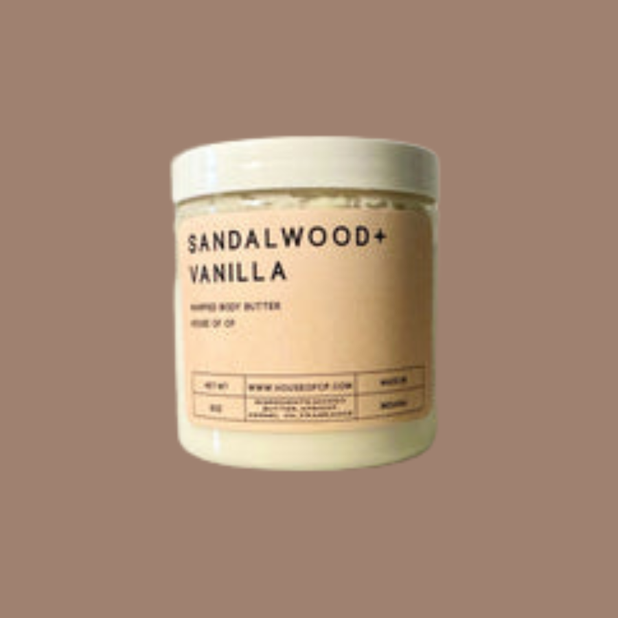 Sandalwood + Vanilla Whipped Body Butter - HOUSE OF CP