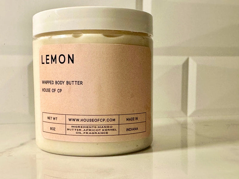 Lemon Whipped Body Butter - HOUSE OF CP