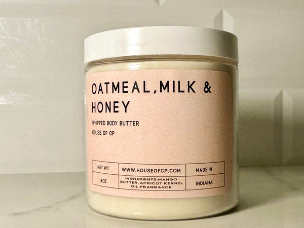 Oatmeal, Milk & Honey Whipped Body Butter - HOUSE OF CP